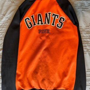 PINK Victoria's Secret Orange and Black Jacket